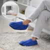 Mikrowellengeeignete beheizte Hausschuhe InnovaGoods Blau