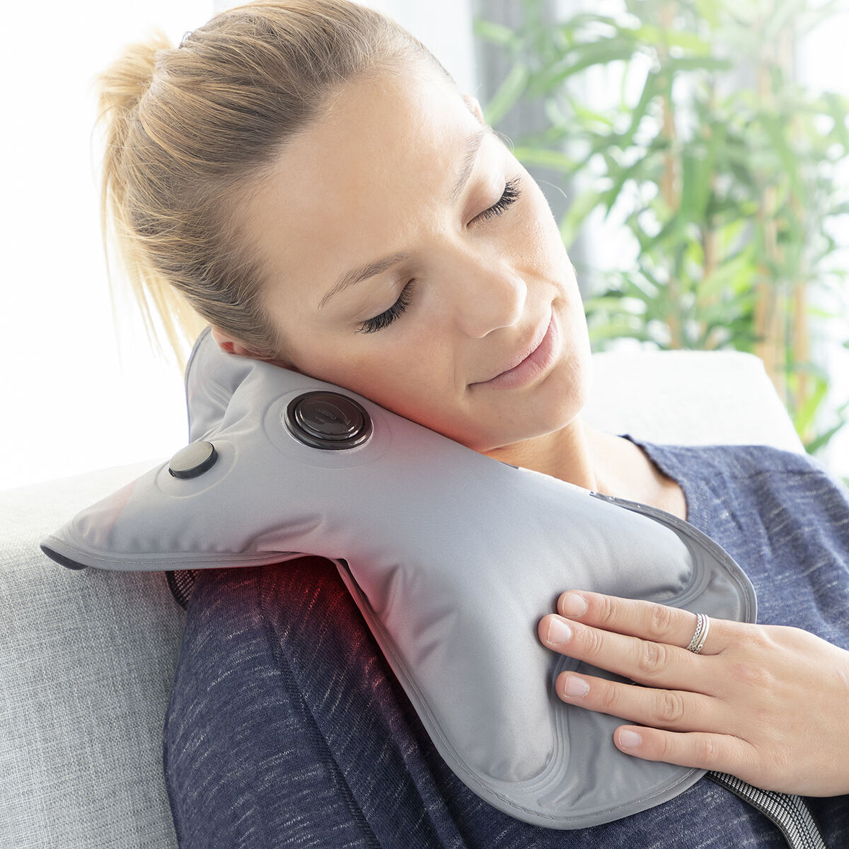 Verstellbare nachfüllbare Wärmflasche Hutter InnovaGoods Grey 400 W