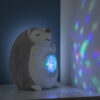 Igel-Stofftier mit weißem Rauschen und Nachtlichtprojektor Spikey InnovaGoods