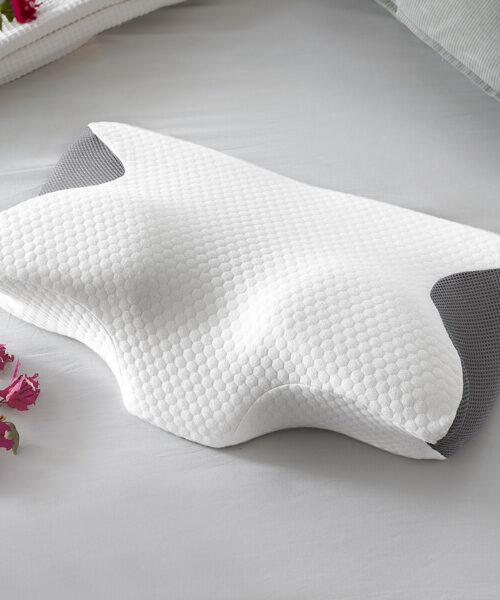 Viskoelastisches Nackenkissen mit ergonomischen Konturen Conforti InnovaGoods