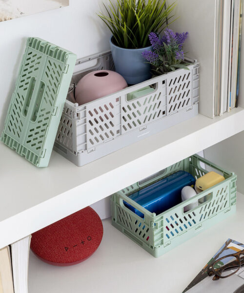 Set mit 3 faltbaren und stapelbaren Organisationsboxen Boxtor InnovaGoods