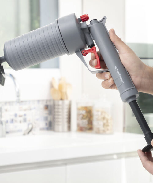 Universelle Druckluft-Entstopfungspistole mit Adaptern KlinGun InnovaGoods