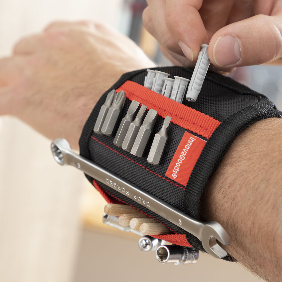 Magnetisches Armband für Heimwerker WrisTool InnovaGoods