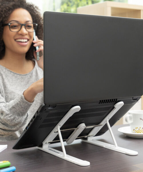 Klappbarer und verstellbarer Laptopständer Flappot InnovaGoods
