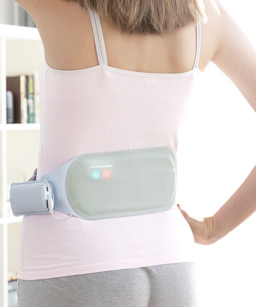 Wiederaufladbarer kabelloser Massage- und Wärmegürtel Beldisse InnovaGoods