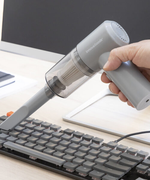 Mini kabelloser wiederaufladbarer Handstaubsauger Recuum InnovaGoods