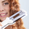 Keramisches Haareisen zum Erzeugen von Wellen Wavio InnovaGoods 55 W