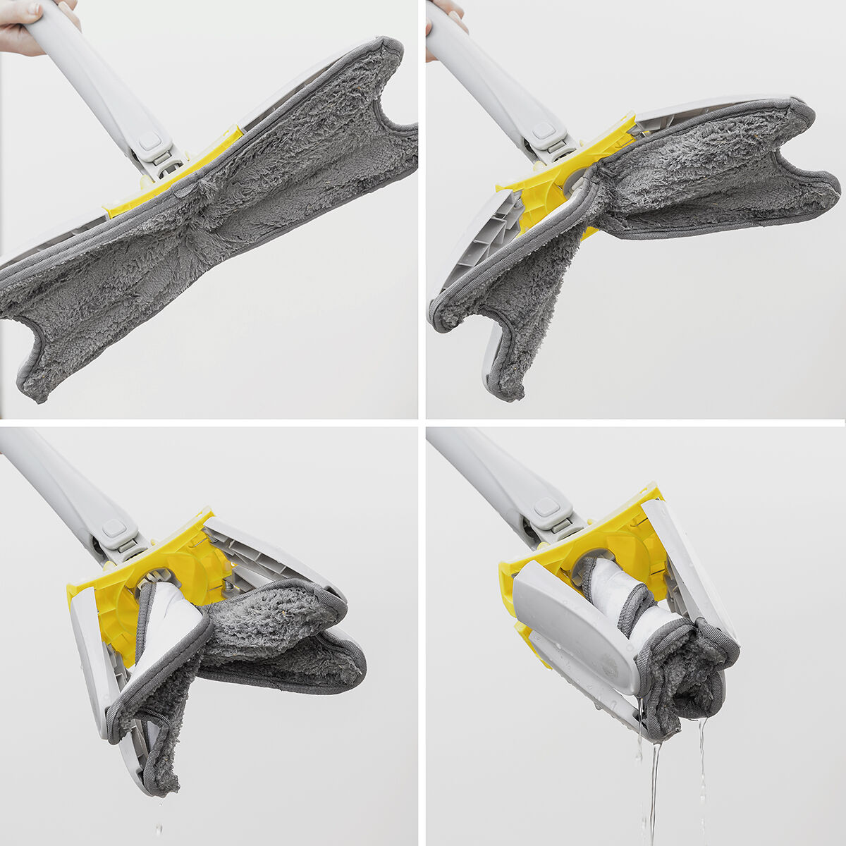 Selbstauswringender Mikrofasermopp Typ X Twop InnovaGoods