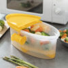 4-in-1-Nudelkocher für die Mikrowelle mit Zubehör und Rezepten von Pastrainest InnovaGoods
