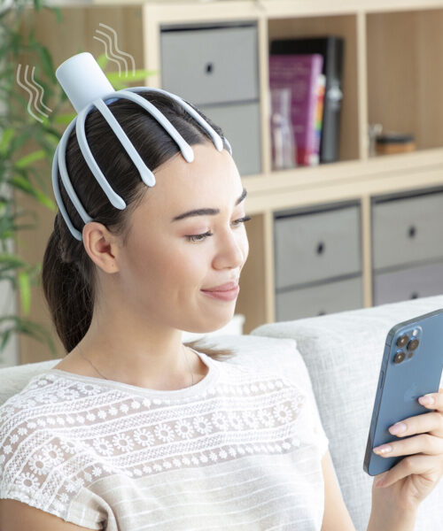 Massagegerät mit wiederaufladbarem Kopf Helax InnovaGoods