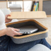 Tragbarer Laptop-Schreibtisch mit Ablagefach Large InnovaGoods