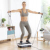 Vibrationstrainingsplatte mit Zubehör und Übungsanleitung Vybeform InnovaGoods