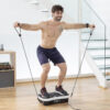 Vibrationstrainingsplatte mit Zubehör und Übungsanleitung Vybeform InnovaGoods