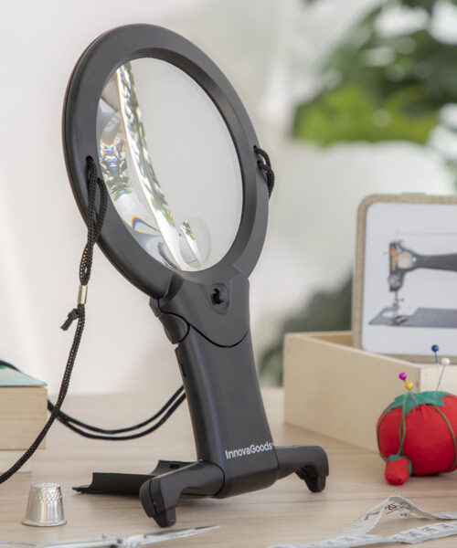 Freihändige Lupe mit LED-Licht Zooled InnovaGoods