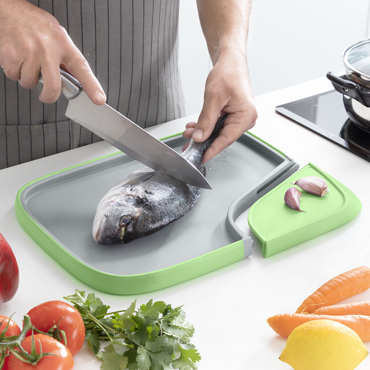 Wende-Multifunktions-Schneidebrett Reblok InnovaGoods