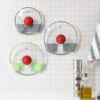 Set mit 3 selbstklebenden Haltern für Topfdeckel Smarack InnovaGoods