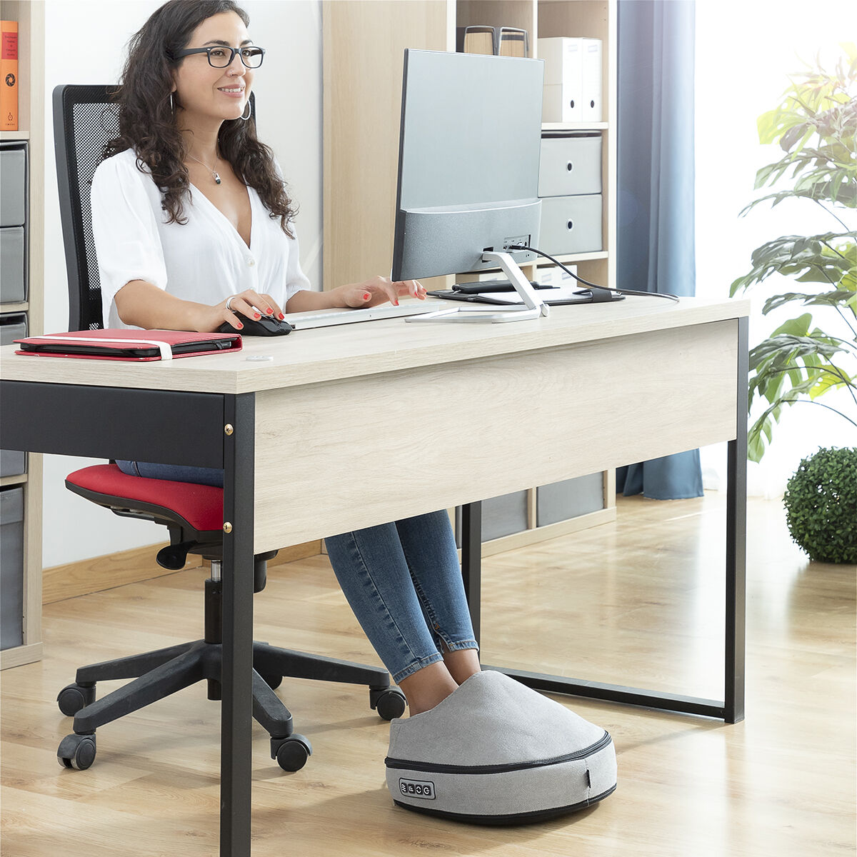 2-in-1-Shiatsu-Wärmemassagegerät Futsa InnovaGoods