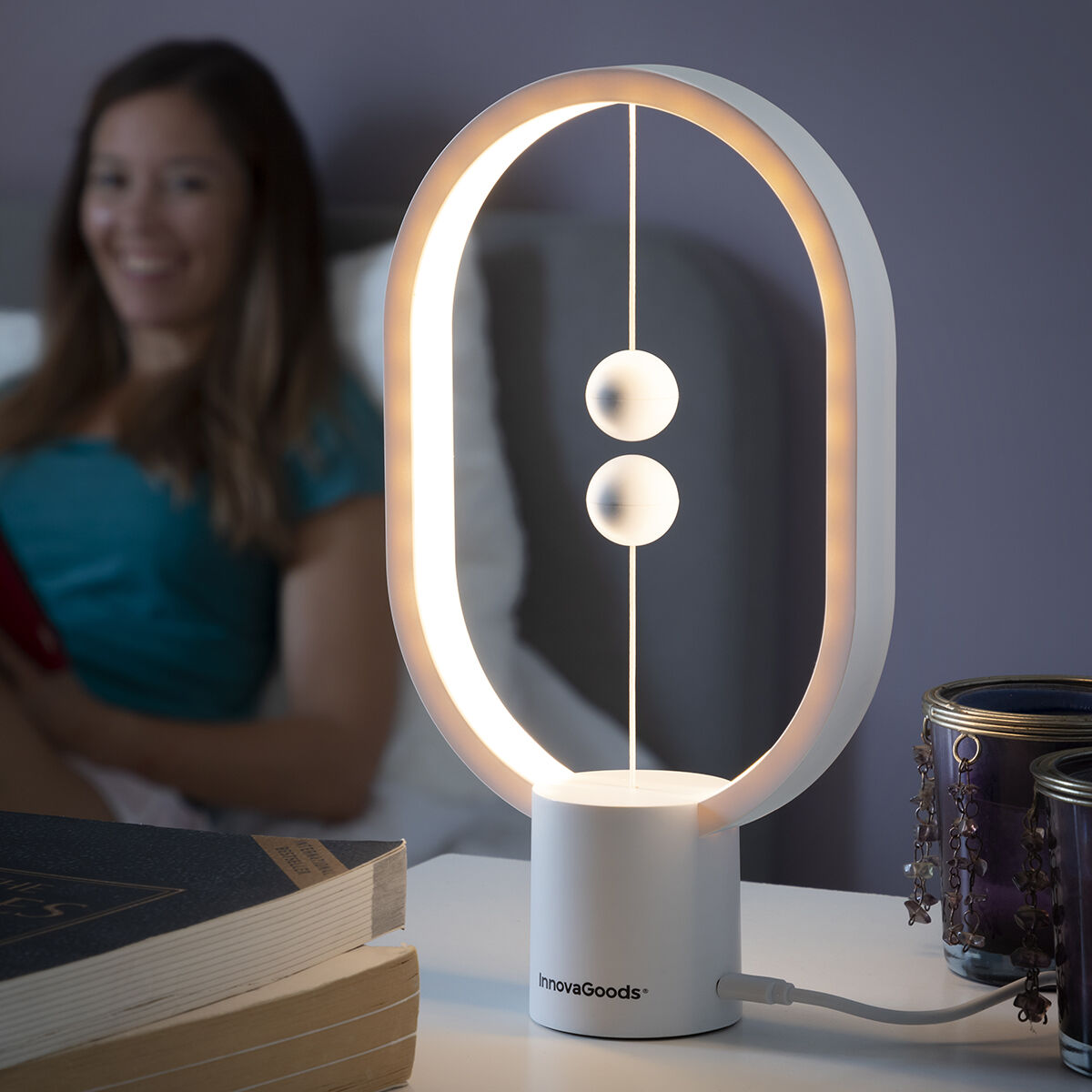 Waagelampe mit Magnetschalter Magilum InnovaGoods MAGILUM