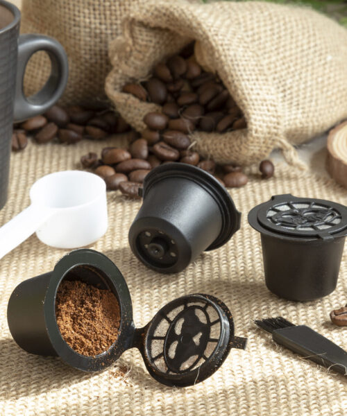 Set mit 3 wiederverwendbaren Kaffeekapseln Recoff InnovaGoods