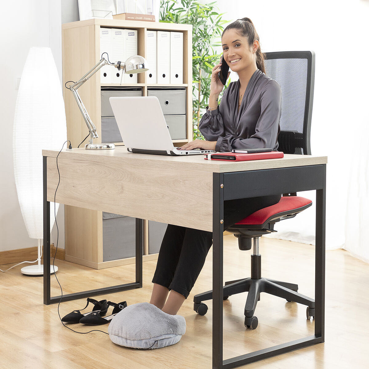Elektrischer 2-in-1-Fußwärmer Elewa InnovaGoods