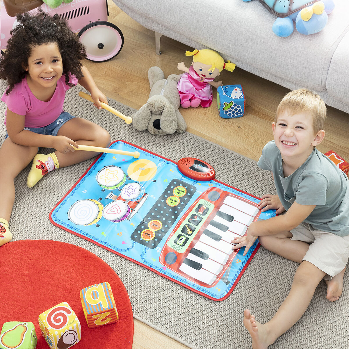 2-in-1-Musikmatte Beats'n'Tunes InnovaGoods