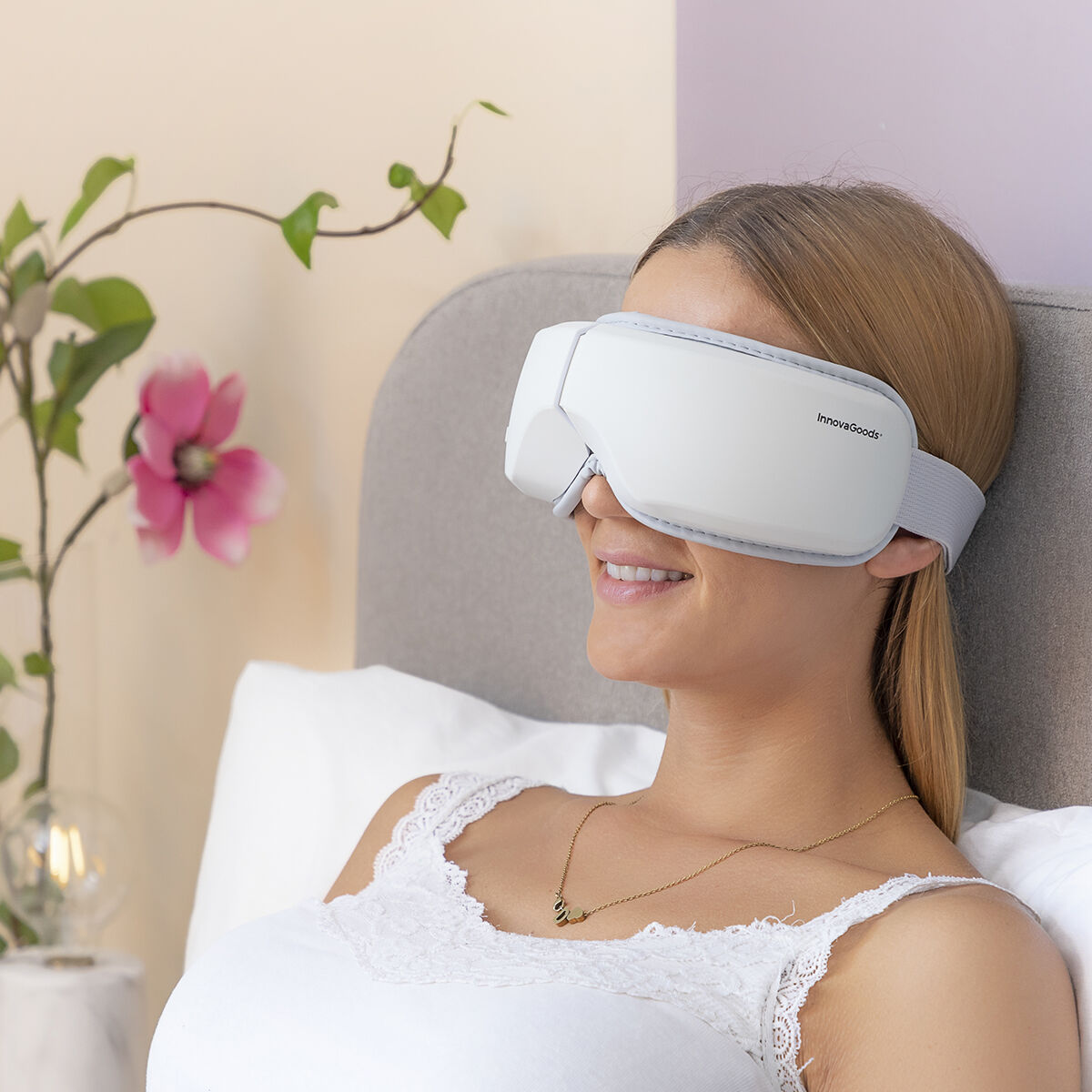 4-in-1-Augenmassagegerät mit Luftkompression Eyesky InnovaGoods