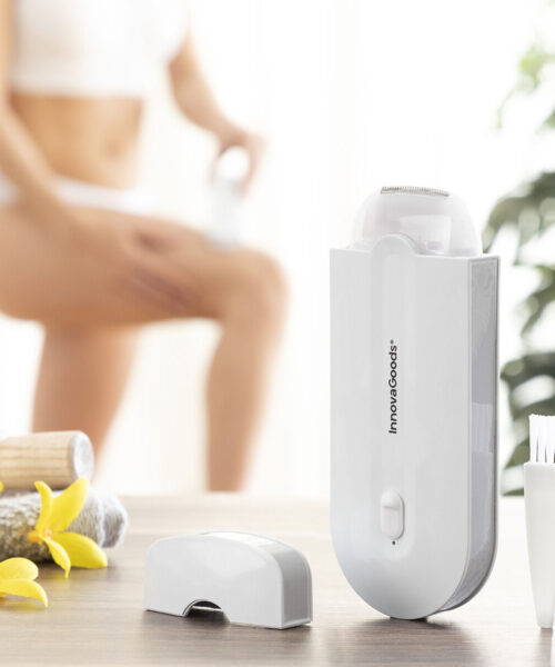 Wiederaufladbarer Mini-Rasierer mit LED-Licht Epiluch InnovaGoods