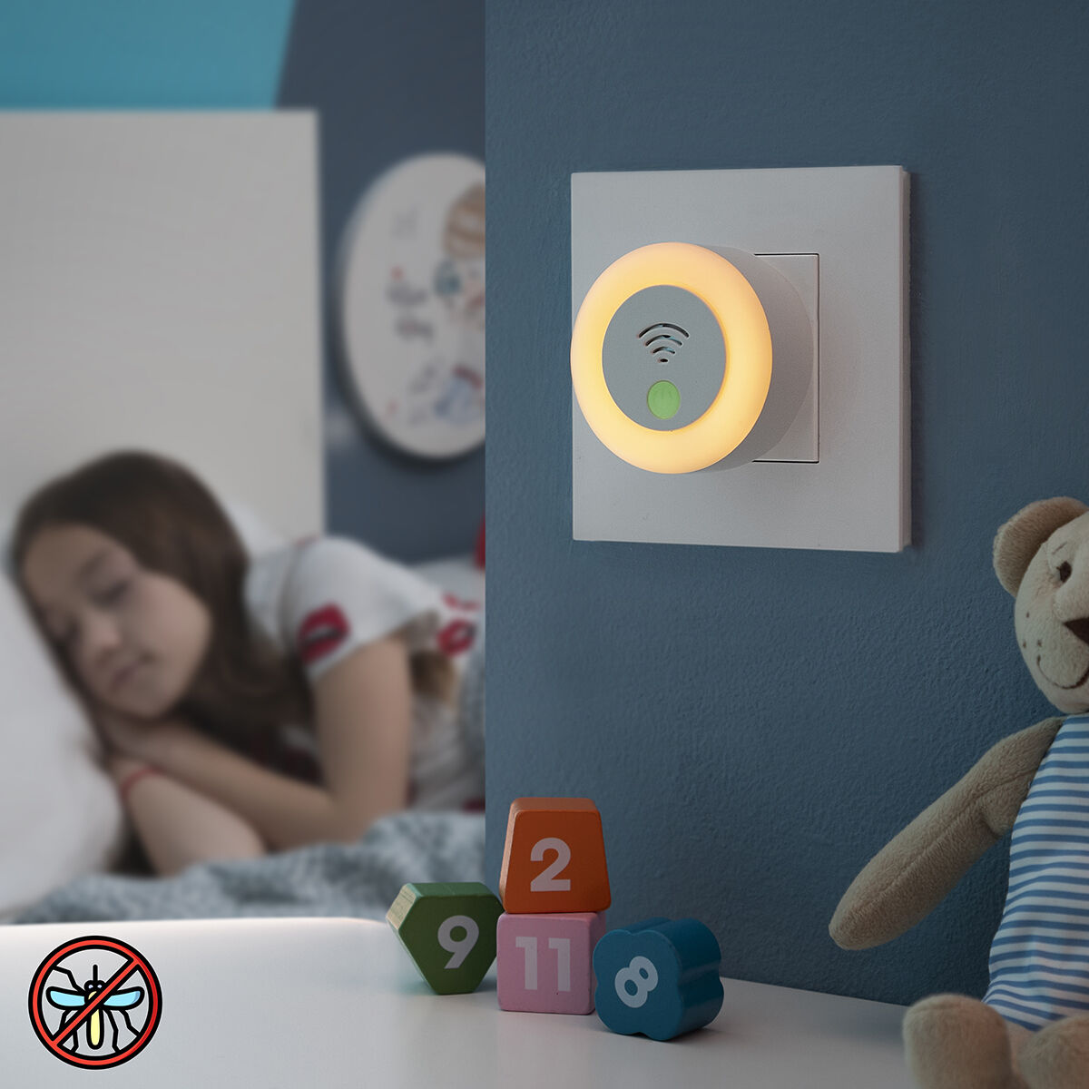 Ultraschall-Repeller mit LED KL Litto InnovaGoods