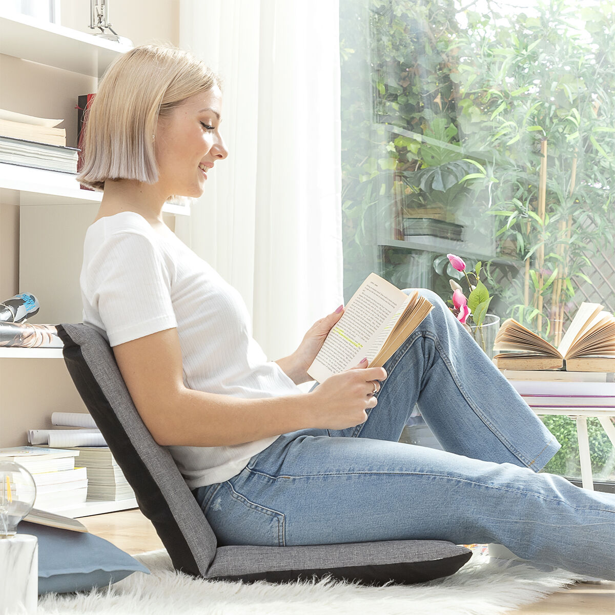 Verstellbarer Bodenstuhl Sitinel InnovaGoods