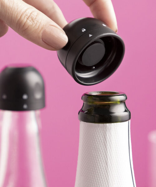Set Champagnerverschlüsse Fizzave InnovaGoods Packung mit 2 Einheiten