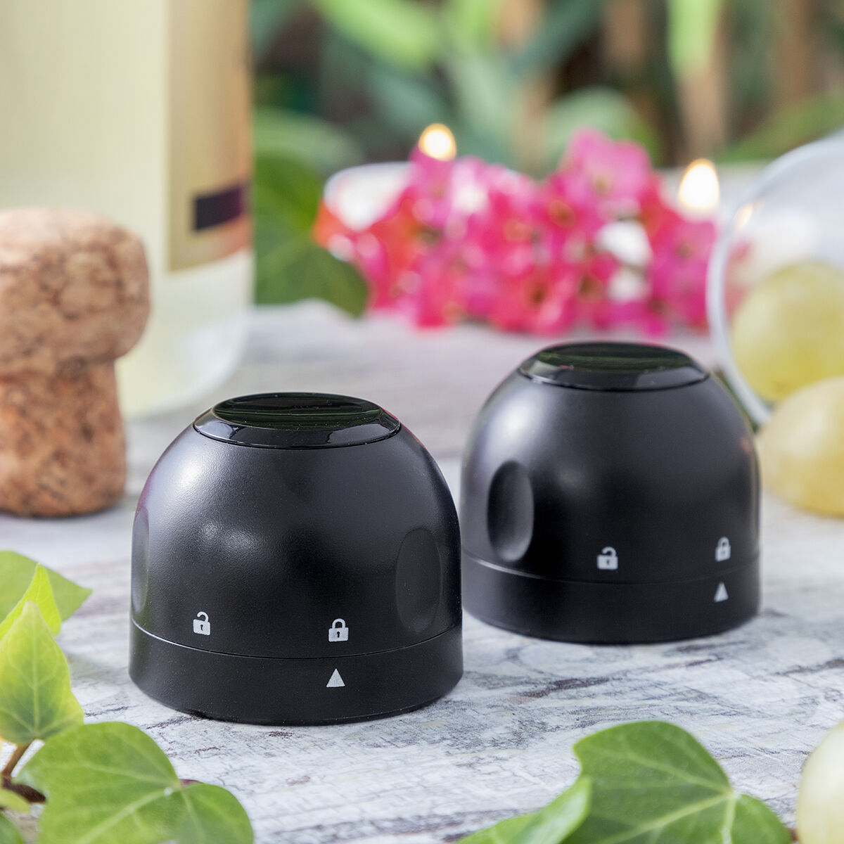 Set Champagnerverschlüsse Fizzave InnovaGoods Packung mit 2 Einheiten