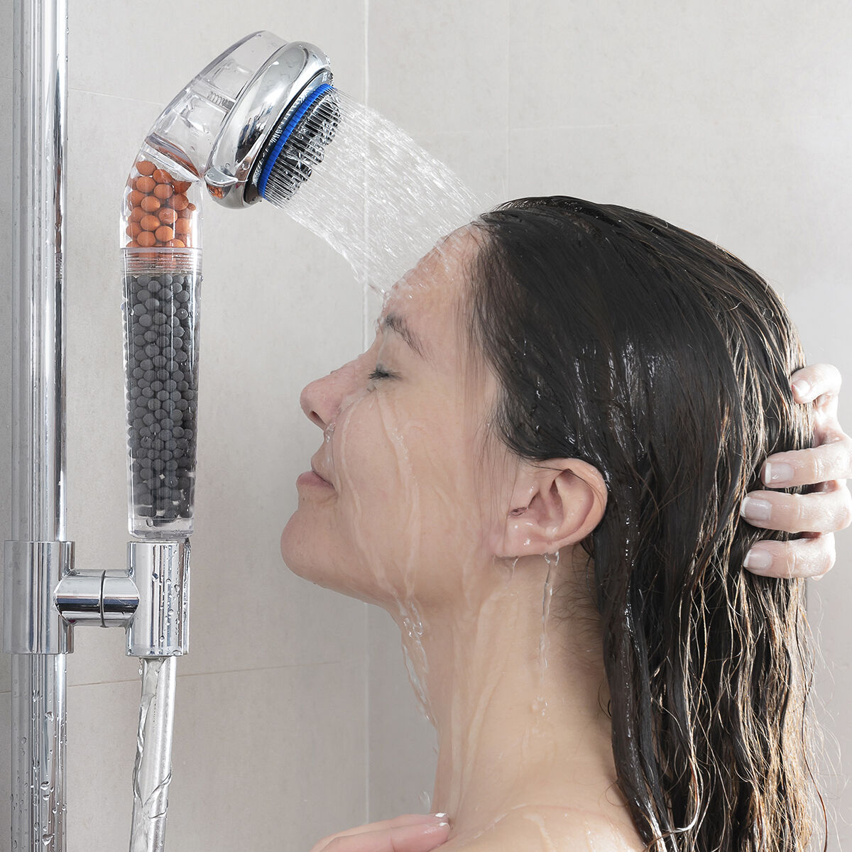 Multifunktions-Mineral-Öko-Dusche mit Germanium und Turmalin von Pearl InnovaGoods