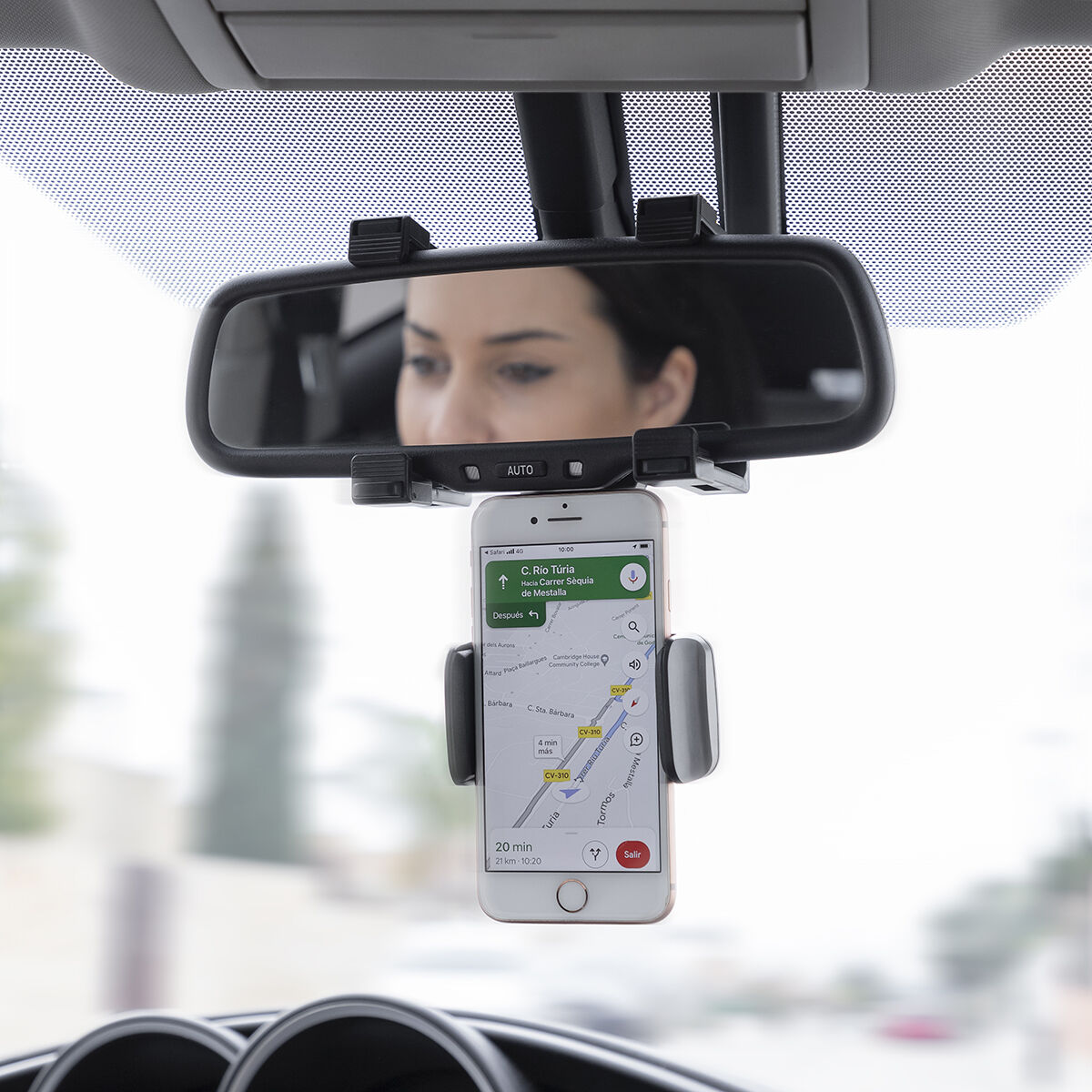 Smartphone-Halterung für Rückspiegel Stropp InnovaGoods