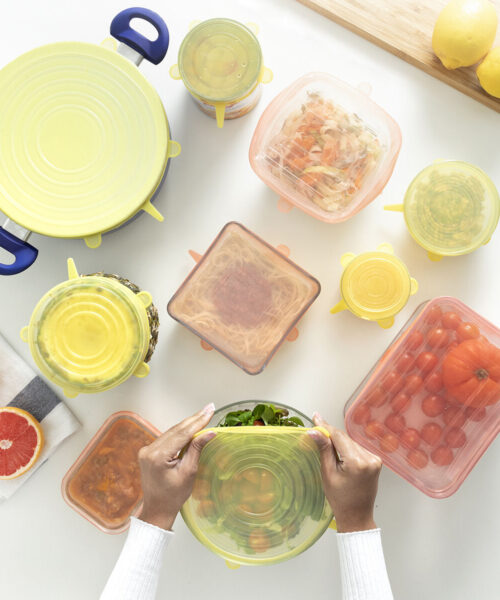 Set mit 10 wiederverwendbaren und verstellbaren Küchendeckeln Lilyd InnovaGoods