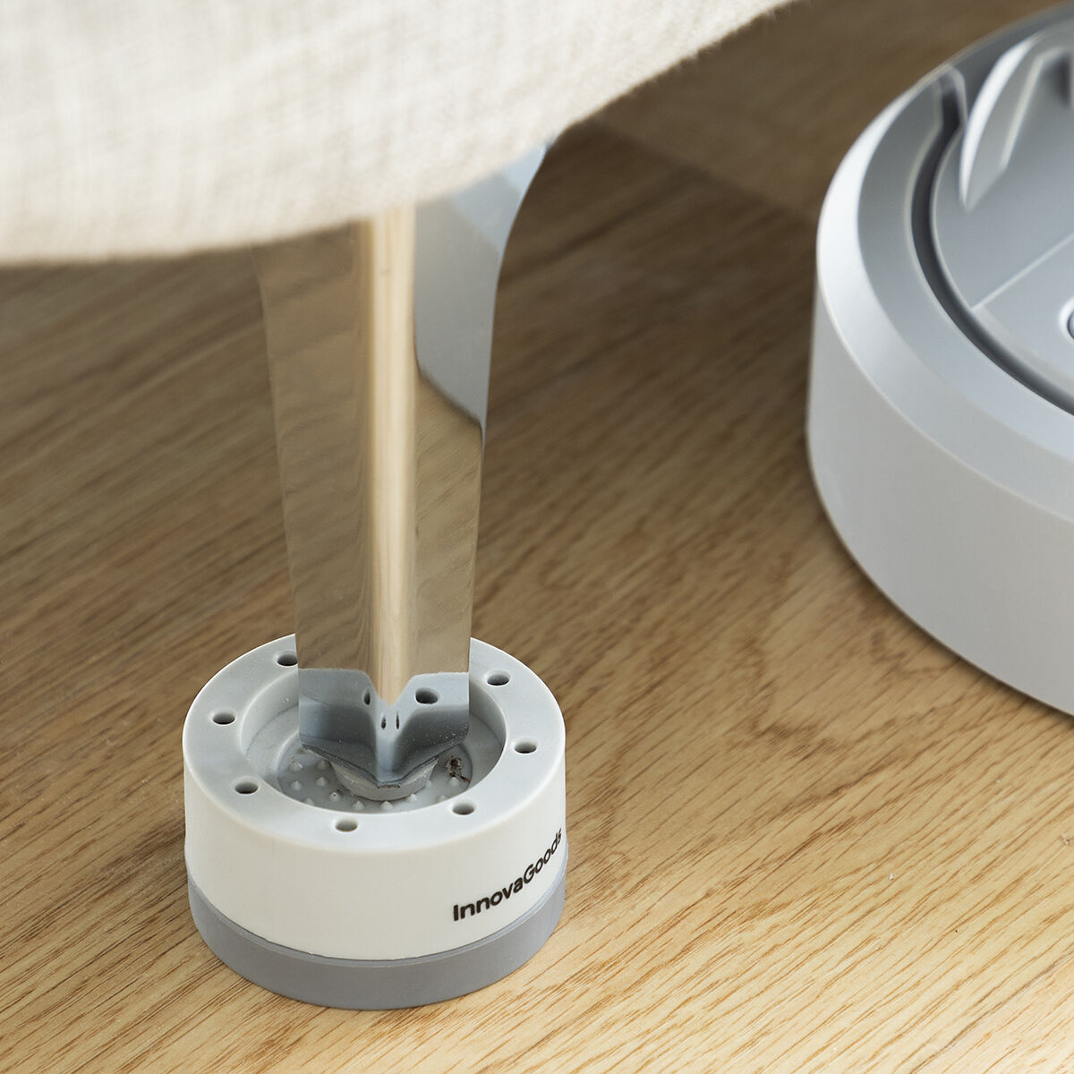Satz stapelbarer Antivibrationsfüße Novib InnovaGoods 4 Einheiten