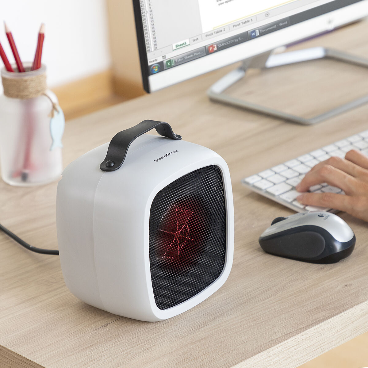 Tragbare Mini-Elektroheizung Bliwarm InnovaGoods