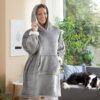 Übergroße Sweatshirt-Decke mit Fleecefutter Swug InnovaGoods
