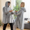 Übergroße Sweatshirt-Decke mit Fleecefutter Swug InnovaGoods
