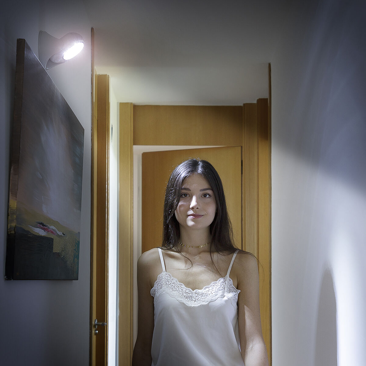 Bewegungssensor-LED-Lampe Lumact 360º InnovaGoods