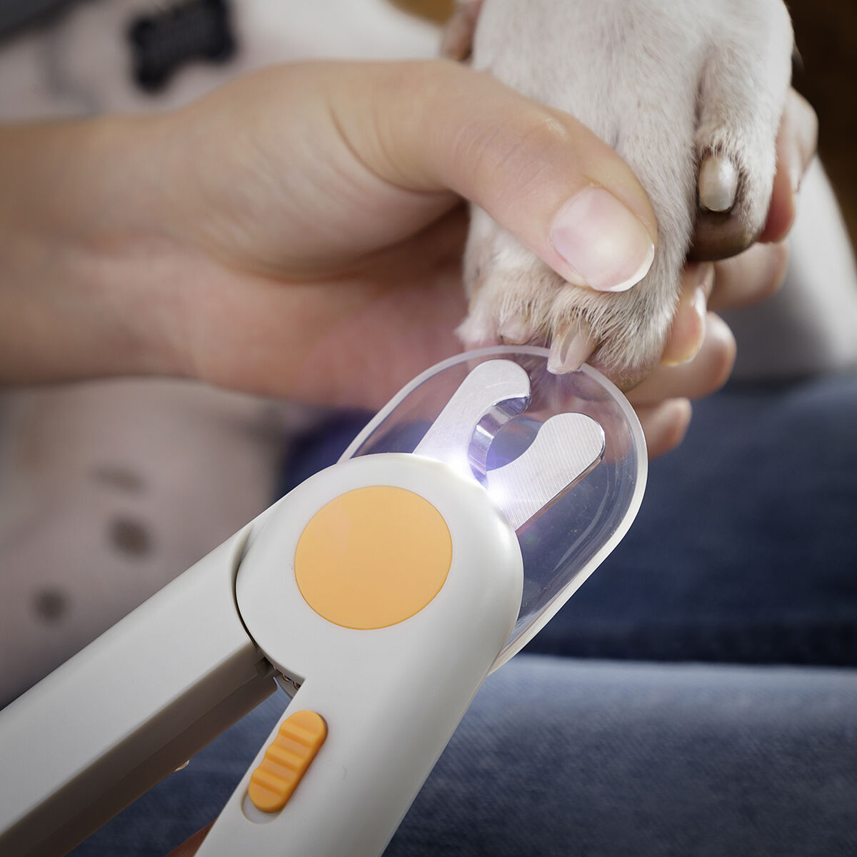 Nagelknipser für Haustiere mit LED Clipet InnovaGoods