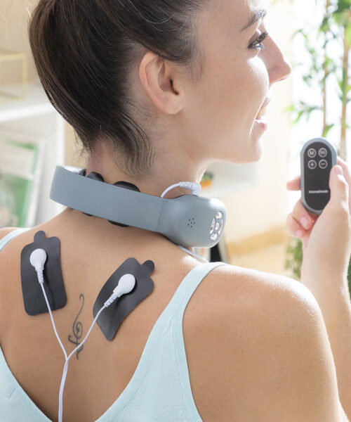 Wiederaufladbares Nackenmassagegerät mit Fernbedienung Nekival InnovaGoods