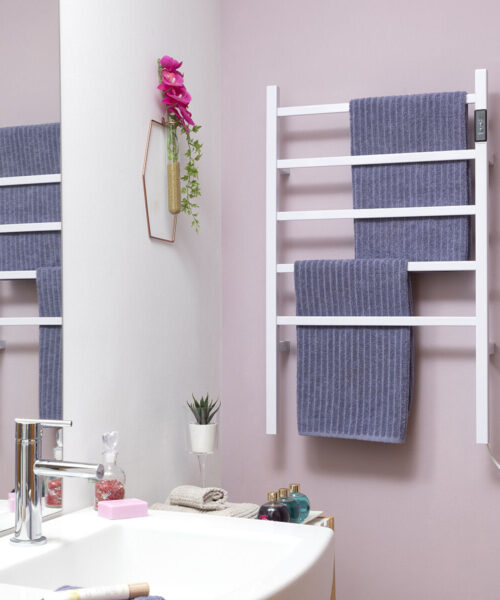 Elektrischer Wand- oder Bodenhandtuchhalter Racwel InnovaGoods