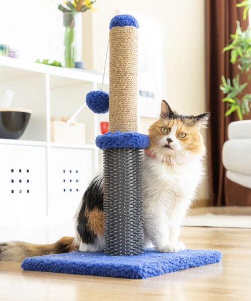 Kratz- und Massagebaum für Katzen mit Ball Miausage InnovaGoods