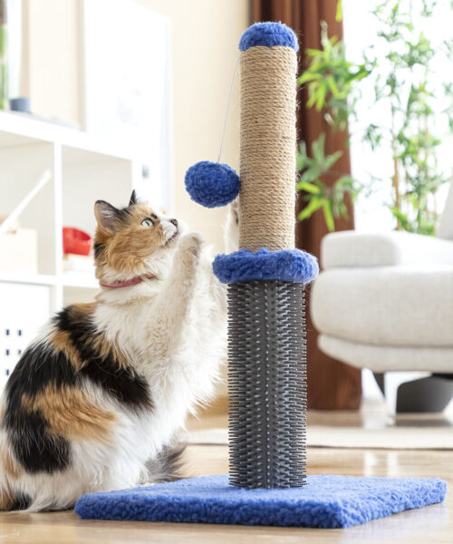 Kratz- und Massagebaum für Katzen mit Ball Miausage InnovaGoods
