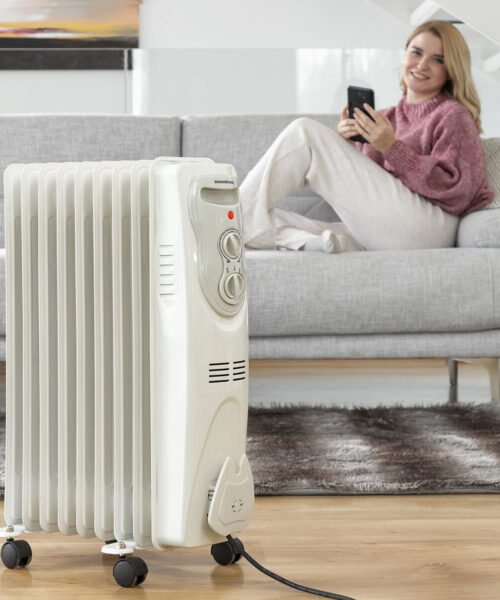 Ölgefüllter Heizkörper Oinine InnovaGoods 2000 W (9 Kammern)