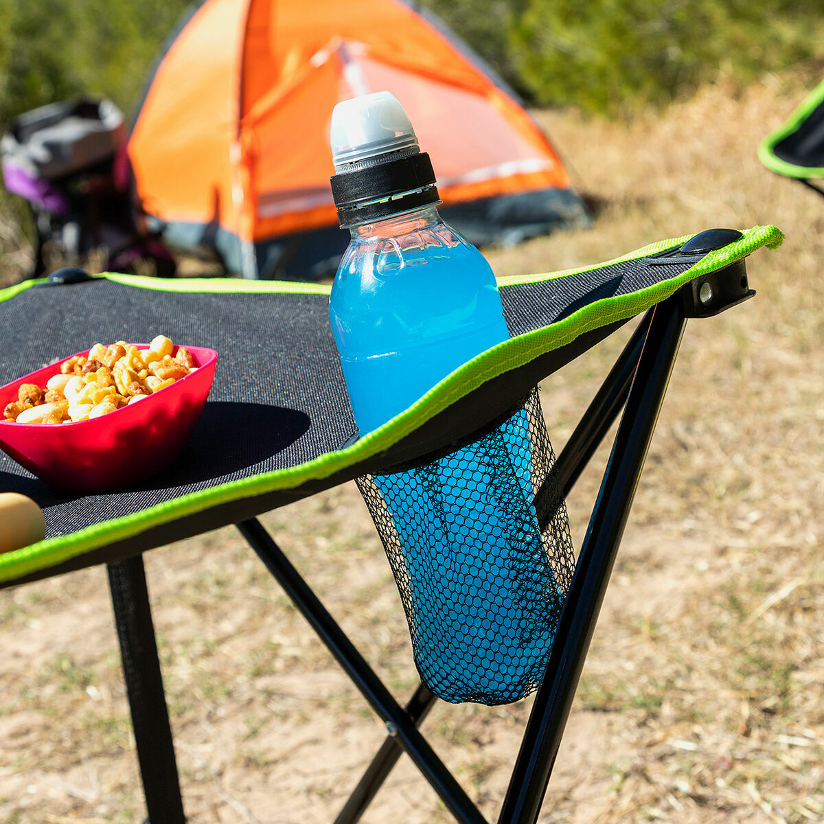 Klappbarer Textil-Campingtisch mit Bezug Cafolby InnovaGoods