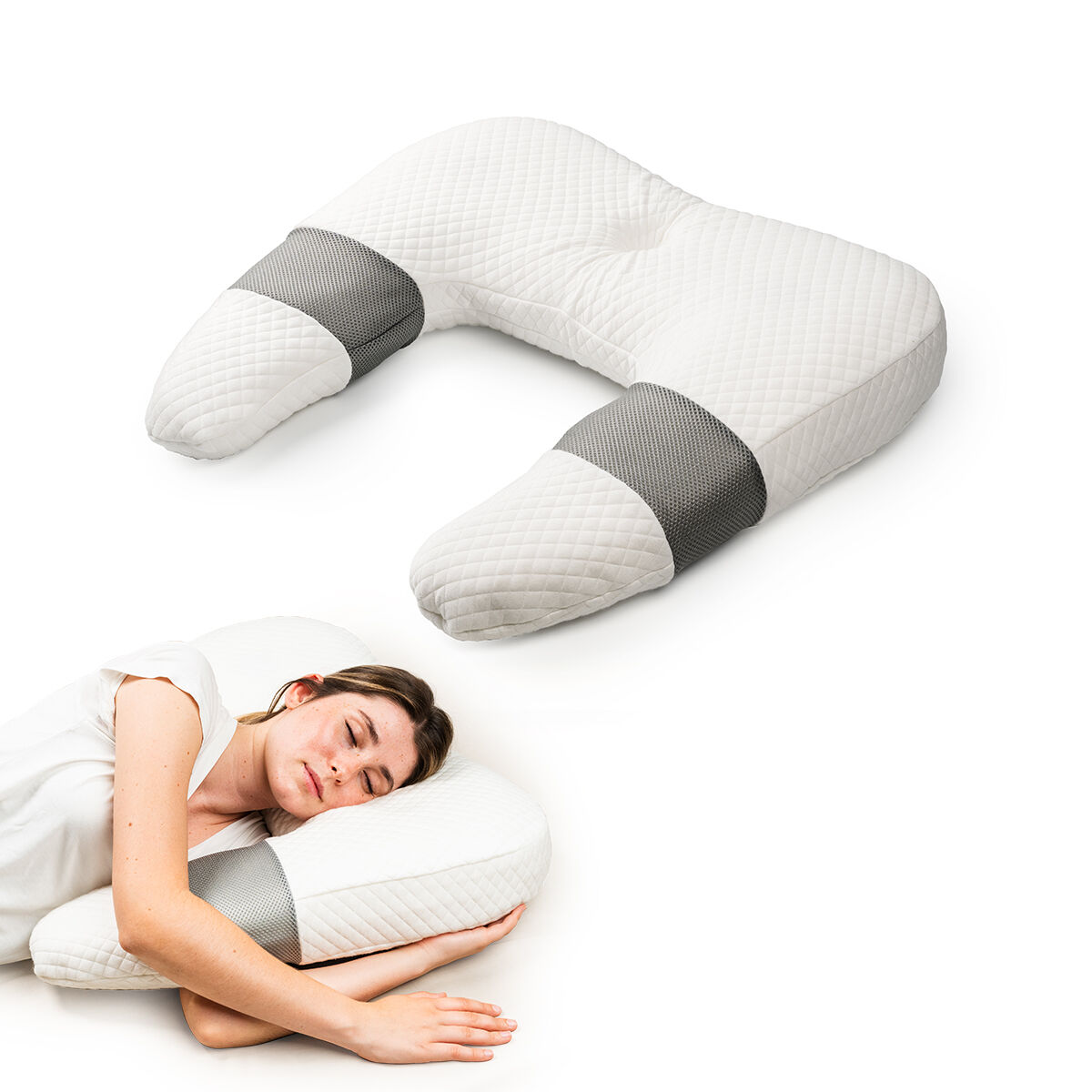 Multifunktionales ergonomisches Kissen Ullow InnovaGoods