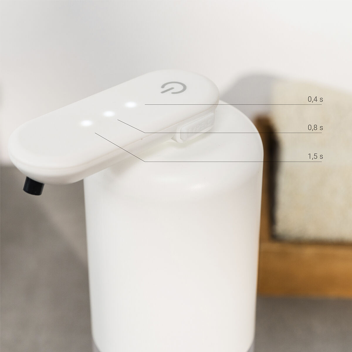 Wiederaufladbarer automatischer Schaumseifenspender Bitefom InnovaGoods