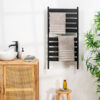 Elektrischer Wand- oder Bodenhandtuchhalter Towarall InnovaGoods 10 Stangen